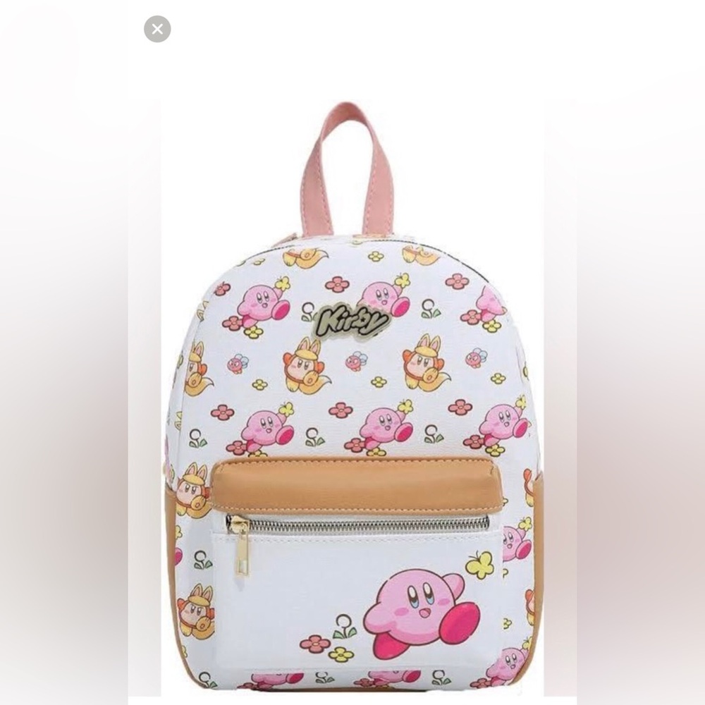 Bioworld Kirby Waddle Dee Flowers Mini Backpack
